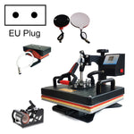 WL2938T 1200W 5 in 1 Heat Transfer Machine For T-Shirt Printing Heat Transfer Machine, EU Plug, 1200W