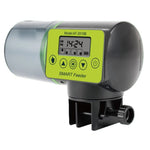 AquaBlue Fish Tank Intelligent Timing Automatic Feeder Aquarium Goldfish Feeder Large Capacity Fish Feeder,Model:, AF-2019A, AF-2019B English Version, AF-2019C Lithium Battery Charging, AF-2019B  + Square Feeding Circle, AF-2019B + Round Feeding Circle