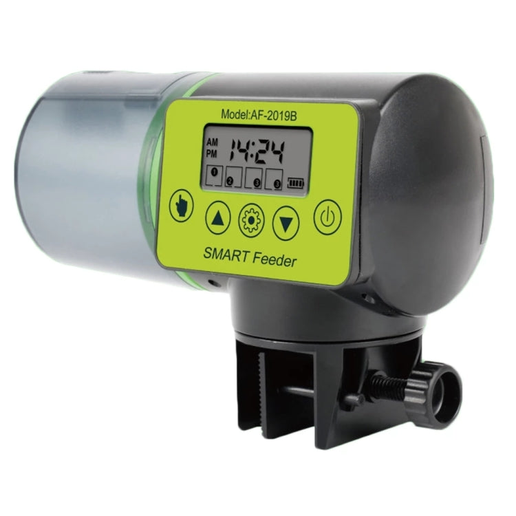 AquaBlue Fish Tank Intelligent Timing Automatic Feeder Aquarium Goldfish Feeder Large Capacity Fish Feeder,Model:, AF-2019A, AF-2019B English Version, AF-2019C Lithium Battery Charging, AF-2019B  + Square Feeding Circle, AF-2019B + Round Feeding Circle