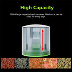 AquaBlue Fish Tank Intelligent Timing Automatic Feeder Aquarium Goldfish Feeder Large Capacity Fish Feeder,Model:, AF-2019A, AF-2019B English Version, AF-2019C Lithium Battery Charging, AF-2019B  + Square Feeding Circle, AF-2019B + Round Feeding Circle