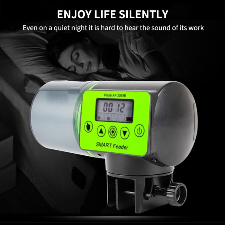 AquaBlue Fish Tank Intelligent Timing Automatic Feeder Aquarium Goldfish Feeder Large Capacity Fish Feeder,Model:, AF-2019A, AF-2019B English Version, AF-2019C Lithium Battery Charging, AF-2019B  + Square Feeding Circle, AF-2019B + Round Feeding Circle