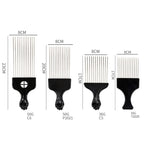 3 PCS Hairdressing Steel Needle Oil Hair Comb Plastic Haircut Pointed Tail Comb, P2020, P2021, C6, C5