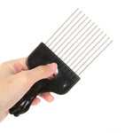 3 PCS Hairdressing Steel Needle Oil Hair Comb Plastic Haircut Pointed Tail Comb, P2020, P2021, C6, C5