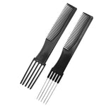 10pcs / Set Hairdressing Plastic Flat Comb