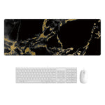 Marbling Wear-Resistant Rubber Mouse Pad, 400x900x4mm, 400x900x5mm, 300x800x5mm, 300x700x4mm