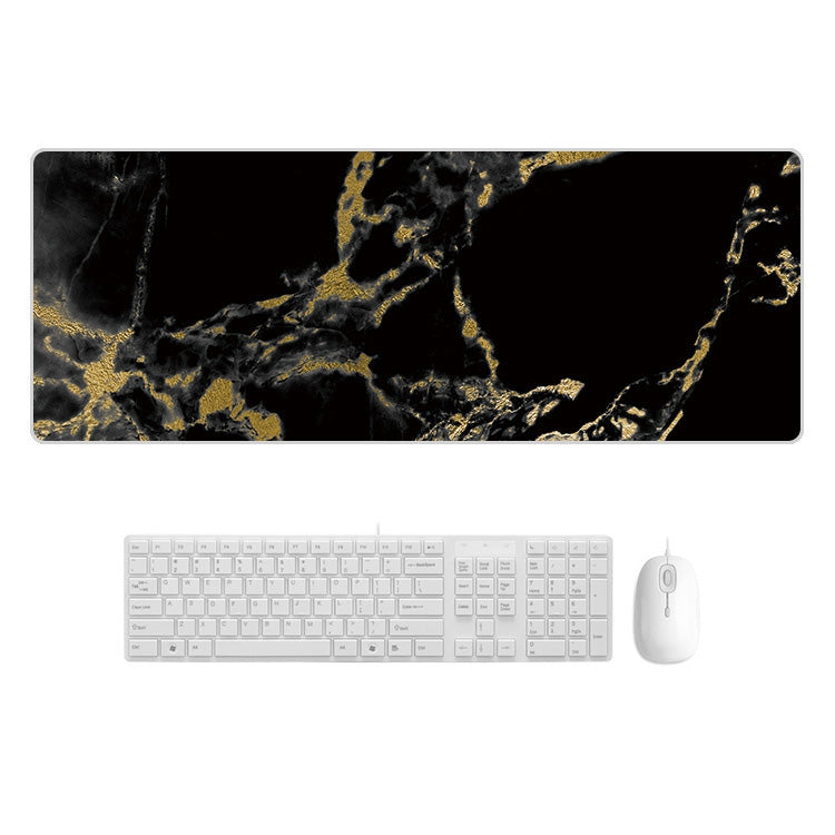 Marbling Wear-Resistant Rubber Mouse Pad, 300x800x4mm, 400x900x2mm, 400x900x3mm