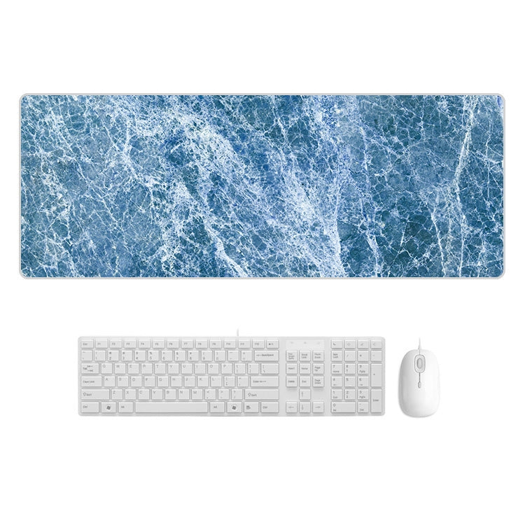 Marbling Wear-Resistant Rubber Mouse Pad, 300x800x4mm, 400x900x2mm, 400x900x3mm