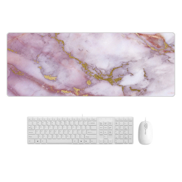 Marbling Wear-Resistant Rubber Mouse Pad, 300x800x4mm, 400x900x2mm, 400x900x3mm