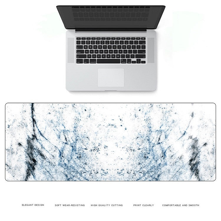 Marbling Wear-Resistant Rubber Mouse Pad, 400x900x4mm, 400x900x5mm, 300x800x5mm, 300x700x4mm
