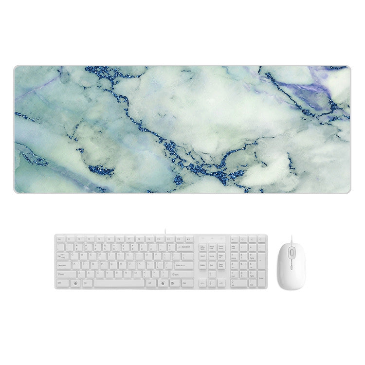 Marbling Wear-Resistant Rubber Mouse Pad, 400x900x4mm, 400x900x5mm, 300x800x5mm, 300x700x4mm