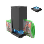 JYS X133 Multi-Function Cooling Base + Game Disc Storage For XBOXSeries X Host, JYS X133