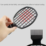 Men Curly Hair Comb Afro Dirty Braid Hair Comb, NO8-1 Black, NO8-2 Red, NO8-3 Pink, NO8-4 Blue
