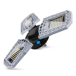 LED Industrial Mining Light Waterproof Light Sensor Folding Tri-Leaf Garage Lamp, 60W, 80W, 100W