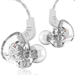 QKZ AK6 2 PCS  In-Ear 3.5mm Wired Subwoofer Sports Earphones, 2 PCS, 2 Pair