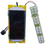 شاشة عرض LED لسكوتر كهربائي، لوحة تحكم رئيسية بديلة لملحقات سلسلة Kugoo S1 / S2 / S3، وحدة تحكم + شاشة عرض