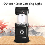 5803 Solar Camping Lamp Outdoor LED Emergency Portable Light Support USB Output, Solar + USB