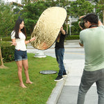 90 x 120cm 5-in-1 Silver / Soft / Gold / White / Black Folding Photo Studio Reflector Board, 5 in 1 90 x 120cm