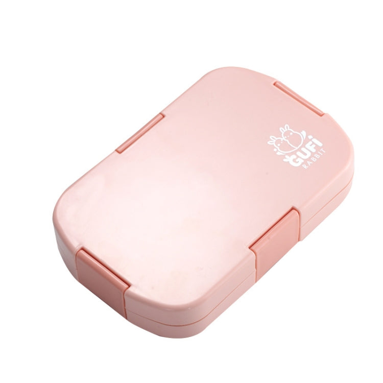 صندوق غداء ميكروويف للطلاب XINGCHENG XC-451 بلاستيك مع تقسيمات، صندوق غداء محمول، أزرق، وردي