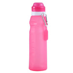 XC-282 600ml Silicone Folding Cup Out Camping Cycling Sports Kettle, White, Pink, Blue, Grapefruit Color