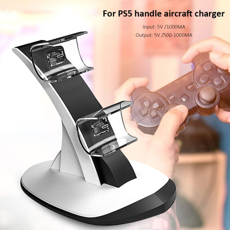 IPLAY HBP-314 Wireless Bluetooth Handle Two-Seater Charger For PS5, HBP-314
