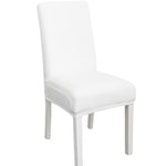 Simple Soft High Elastic Thickening Velvet Semi-Interior Chair Cover Hotel Chair Cover, Coffee Gray, Yellow Green, Wine Red, Navy, Black, Dark Green, White, Peacock Blue, Light Gray, Carbon Gray, Camel, Royal Blue, Beige, Grape Purple, Red, Orange     ...