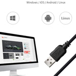 VS5905 One-Dimensional Wired Red Light Scanner Supermarket Express Cashier Barcode Scanner