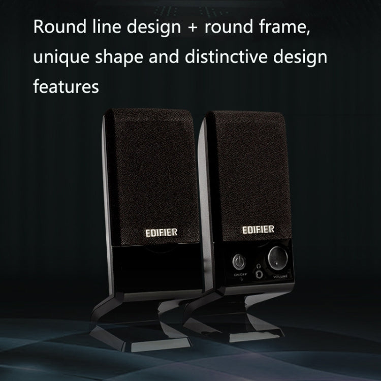 Edifier R10U Mini USB Laptop Speaker, R10U Black