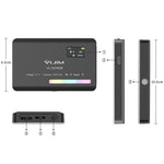 Ulanzi VL120 RGB Full Color RGB SLR Camera Photography Live Photo Video Small Light, VL120 RGB