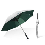 9033 Sun and Rain Dual-purpose Umbrella Multi-function Fan Titanium Silver Glue Sunscreen and UV Protection Long Handle Umbrella, Pink, Black, Ink Green