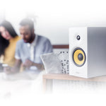 Edifier R1080BT Bluetooth Desktop Speaker, US Plug, R1080BT White, R1080BT Black
