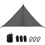 Outdoor Multi-person Hammock Large Sky Tree Tent Aerial Camping Hammock Triangle Hammock,, 2.9m Black