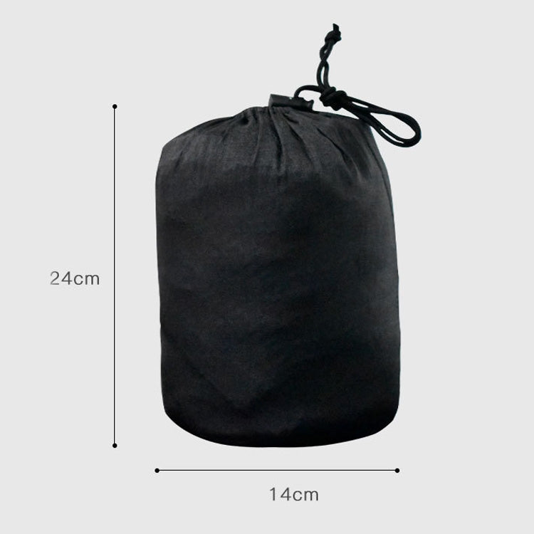 Outdoor Multi-person Hammock Large Sky Tree Tent Aerial Camping Hammock Triangle Hammock,, 2.9m Black