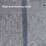 Outdoor Multi-person Hammock Large Sky Tree Tent Aerial Camping Hammock Triangle Hammock,, 2.9m Black