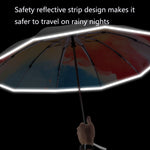 3021 Automatic Rain And Sun Dual-Purpose Umbrella Sun-Proof And Anti-Rebound Folding Umbrella, Light Orange, Light Pink, Light Blue, Illusion Green, Illusion Purple, Illusion Blue, Illusion Pink