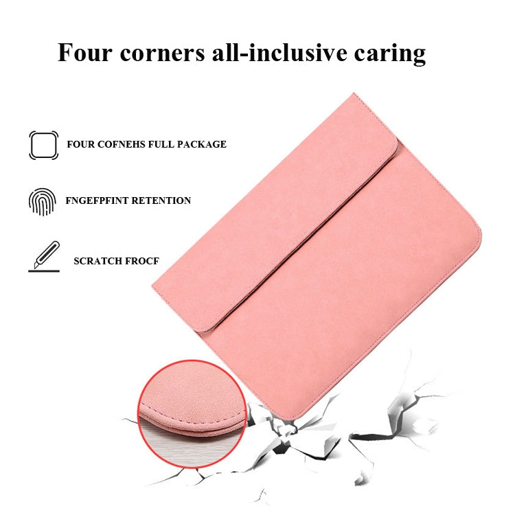 Horizontal Matte PU Laptop Bag, For Macbook 11 Inch A1465/A1370, For Macbook  12 Inch A1534, For Macbook Air/ Pro 13.3 Inch A1466/A1369/A1502/A1425, For Macbook Air/ Pro 13 Inch  A2337/A1989/A2179/A2338/A1708, For Macbook Pro 15.4 Inch A1707/A1990     ...
