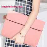 Horizontal Matte PU Laptop Bag, For Macbook 11 Inch A1465/A1370, For Macbook  12 Inch A1534, For Macbook Air/ Pro 13.3 Inch A1466/A1369/A1502/A1425, For Macbook Air/ Pro 13 Inch  A2337/A1989/A2179/A2338/A1708, For Macbook Pro 15.4 Inch A1707/A1990     ...