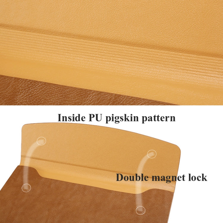 Horizontal Litchi Texture Laptop Bag Liner Bag For MacBook, 11 Inch A1370 / 1465, 12 Inch A1534, 13.3 Inch A1502 / 1425/1466/1369, 15.4 Inch A1398