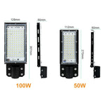 LED Waterproof Road Lighting Courtyard Floodlight, 50W, 100W