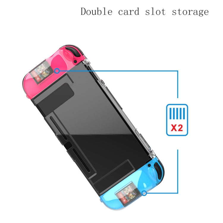 DSS-139 All-Inclusive Transparent Light And Thin Protective Case For Nintendo Switch Console, DSS-139