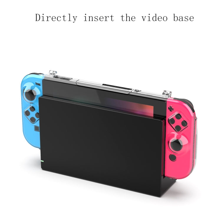DSS-139 All-Inclusive Transparent Light And Thin Protective Case For Nintendo Switch Console, DSS-139