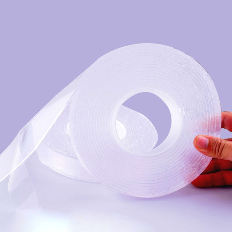 Transparent Double-Sided Adhesive Nanotic Tape Water Washing Non-Trace Tape, 1x30x1000mm, 1x30x2000mm, 1x30x3000mm, 1x30x5000mm, 2x30x1000mm, 2x30x2000mm, 2mm x 3cm x 3m, 2x30x5000mm