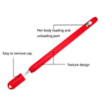 5 قطع غطاء حماية سيليكون لقلم اللمس، لقلم Apple Pencil 1، لقلم Apple Pencil 2
