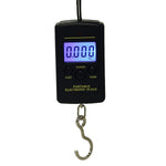 10g Mini Digital Fishing Scale Travel Weighting Steelyard Hanging Electronic Hook Scale Kitchen Weight Tool, Capacity:40kg, 40kg without Backlight, 40kg with Backlight