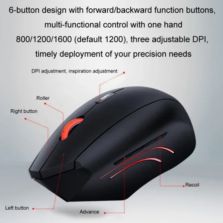 Lenovo Thinkbook Wireless Mouse Ergonomic Design Side Grip Mice, Side Grip Mice