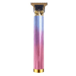 Hollow T-Shaped Steel Head Hair Trimmer USB Charging Carving Electric Hair Clipper, Steel Head (Black), Steel Head (Gold), Steel Head (Silver), Steel Head (Rose Gold), Steel Head (Gradient)