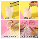 111PCS/Set DIY Mirror Silicone Pendant Mold, Crystal Epoxy Key Pendant Set, 111 PCS/Set