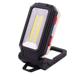 Glare Car Inspection Working Light USB Charging LED Folding Camping Lamp with Hook + Magnet, W559 2 COB + T6, W560 COB + T6