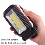 Glare Car Inspection Working Light USB Charging LED Folding Camping Lamp with Hook + Magnet, W559 2 COB + T6, W560 COB + T6