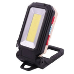 Glare Car Inspection Working Light USB Charging LED Folding Camping Lamp with Hook + Magnet, W559 2 COB + T6, W560 COB + T6