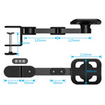 Vaydeer TJ2011 Computer Hand Bracket Mouse Pad Metal Lazy Arm Support Cantilever Wrist Pad